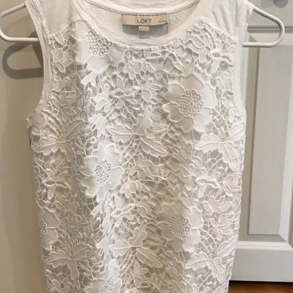 LOFT Tops - Ann Taylor Loft cotton sleeveless top